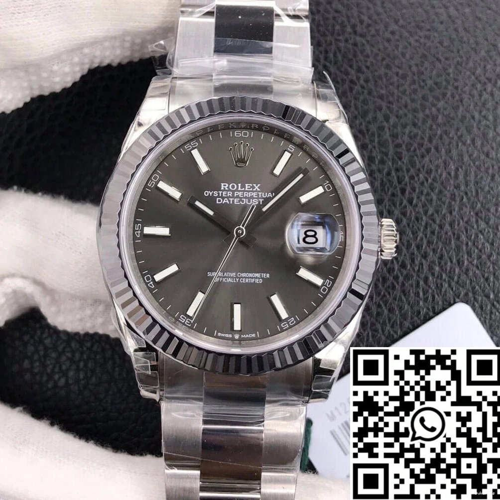 Dial M126334-0013 Rolex Factory Grey Datejust VS 0203